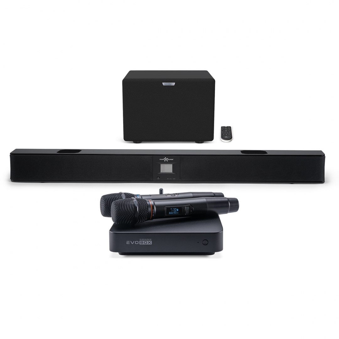 караоке-комплект EVOBOX Plus + EvoSound Bar (саундбар с караоке) в Нерюнгрях