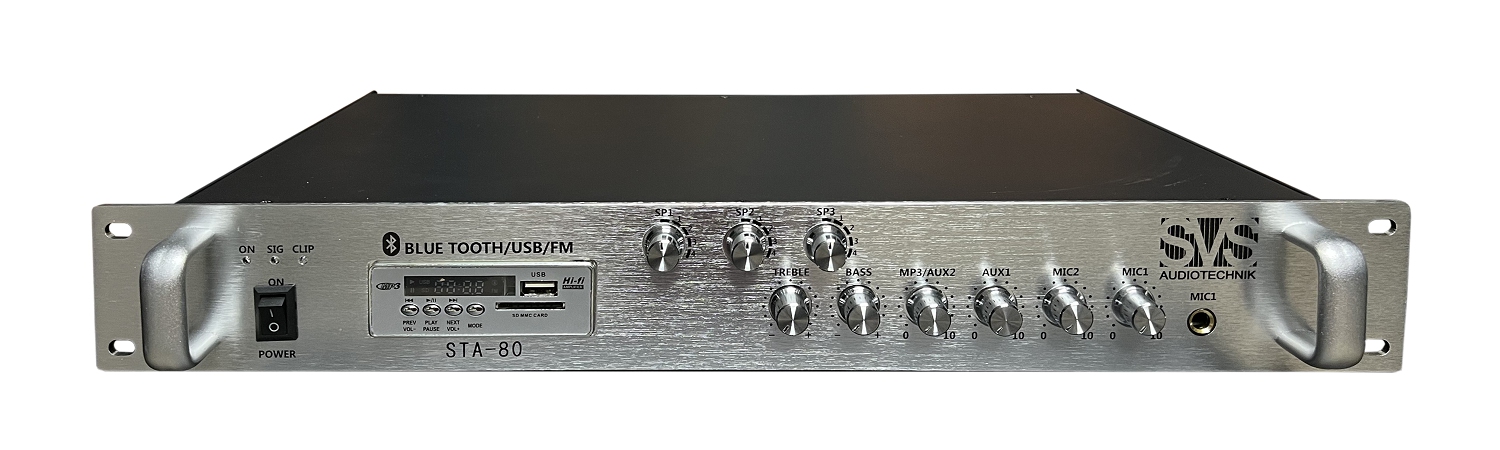 SVS Audiotechnik STA-80 Микшер-усилитель для систем Public Address в Нерюнгрях