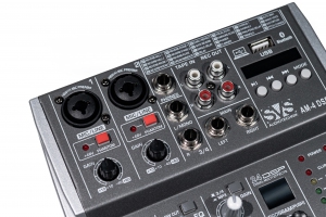 SVS Audiotechnik mixers AM-4 DSP Аналоговый микшерный пульт, 4-канала в Нерюнгрях